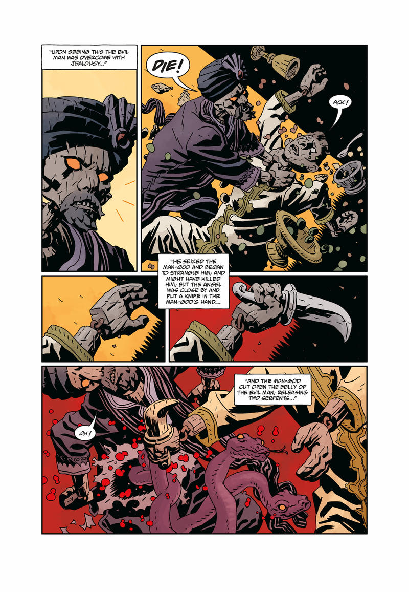 Illustration for article titled Meet a Secret God in This Exclusive Hellboy and the BPRD Preview